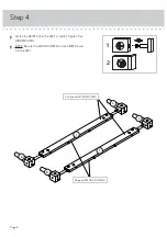 Preview for 8 page of Teknik Wide Bookcase 5420282 Instruction Booklet