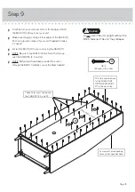 Preview for 13 page of Teknik Wide Bookcase 5420282 Instruction Booklet