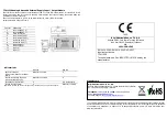 Preview for 4 page of Teknim TFM-1220 Installation & Operation Manual