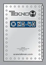 Preview for 36 page of Tekno RC NB-48 Instruction Manual