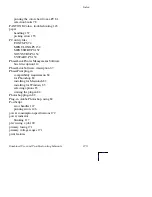 Preview for 179 page of Tektronix PHASER 750 User Manual