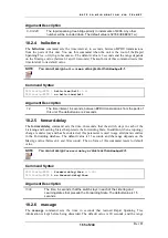 Preview for 165 page of Telco AC - 232 - TX User Manual