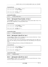 Preview for 237 page of Telco AC - 232 - TX User Manual