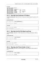 Preview for 239 page of Telco AC - 232 - TX User Manual