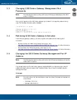 Preview for 61 page of TelcoBridges 3200 Series Gateway 1+1 Installation Manual