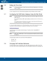 Preview for 62 page of TelcoBridges 3200 Series Gateway 1+1 Installation Manual