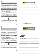 Preview for 53 page of Telcoma Automations FM 400 Operating Handbook