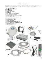 Preview for 3 page of Teleco FlatSat Elegance Installation Manual