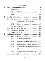 Preview for 2 page of Telecom T171/k1751A User Manual