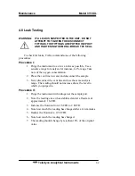 Preview for 42 page of Teledyne Analytical Instruments 3110XL Operating Instructions Manual