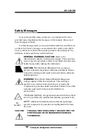 Preview for 4 page of Teledyne LXT-220 Operating Instructions Manual