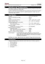 Preview for 6 page of Telefire TFH-280A Technical Manual