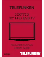 Telefunken 32XT750i User Manual preview