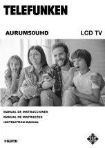 Telefunken AURUM50UHD Instruction Manual preview