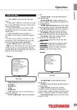 Preview for 9 page of Telefunken TF-LED40S13T2 Instruction Manual