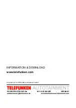 Preview for 28 page of Telefunken TFA-ES7110 User Manual