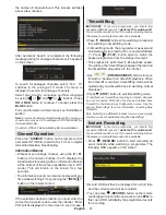 Preview for 63 page of Telefunken TFMV22DVX Operating Instructions Manual