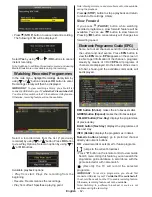 Preview for 64 page of Telefunken TFMV22DVX Operating Instructions Manual