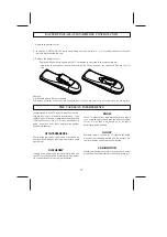 Preview for 13 page of Telefunken TTV-21N02 Instructions For Use & Care