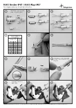 Telegärtner RJ45 Stecker Assembly Instruction preview