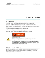 Preview for 16 page of Telemark PROGRAMMABLE SWEEP Instruction Manual