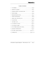 Preview for 3 page of Telenetics MIU PowerPort 2.4 Installation & Operation Manual