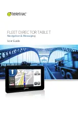 Preview for 1 page of Teletrac FLEET DIRECTOR User Manual