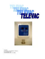 Preview for 1 page of TELEVAC CC-10 Instrument Manual