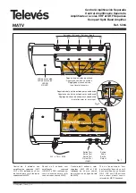 Televes 5384 Manual preview