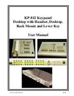 Telex KP-812 User Manual preview