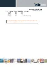 Preview for 12 page of Telit Wireless Solutions 3 990 150 463 User Manual