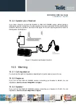 Preview for 27 page of Telit Wireless Solutions 3 990 150 463 User Manual