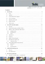 Preview for 5 page of Telit Wireless Solutions E922-3GR Series Hardware User'S Manual