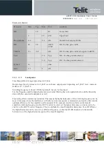 Preview for 88 page of Telit Wireless Solutions E922-3GR Series Hardware User'S Manual