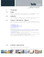 Preview for 6 page of Telit Wireless Solutions GL865 QUAD Hardware User'S Manual