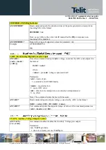 Preview for 151 page of Telit Wireless Solutions LE910-SKG At Commands Reference Manual