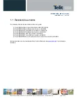 Preview for 7 page of Telit Wireless Solutions WE865-DUAL Hardware User'S Manual