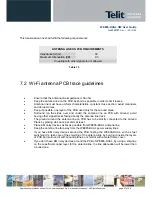 Preview for 27 page of Telit Wireless Solutions WE865-DUAL Hardware User'S Manual