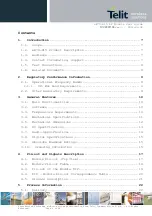 Preview for 5 page of Telit Wireless Solutions xE70-915 User Manual