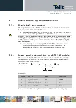 Preview for 26 page of Telit Wireless Solutions xE70-915 User Manual