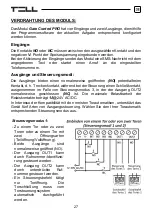 Preview for 27 page of tell BASE 1000 Quick Manual For Installers