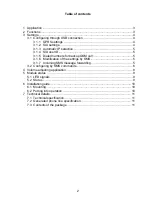 Preview for 2 page of tell ecoLINE SIA IP Installation And Application Manual