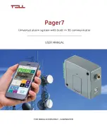 Preview for 1 page of tell PAGER7 User Manual