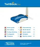 Telldus TellStick Duo Quick Manual preview