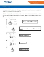 Preview for 3 page of Telstar TWD018010YL Instruction Manual