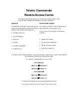 Preview for 6 page of Telstra Commander i Service Manual