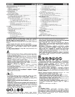 Preview for 38 page of Telwin 954009 Instruction Manual