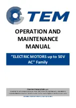 Preview for 22 page of TEM 50V AC Series Operation And Maintenance Manual