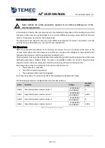 Preview for 26 page of TeMec Drive AZ2 User Manual