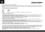 Preview for 6 page of Tempish IGNIS 125 Instructions Manual